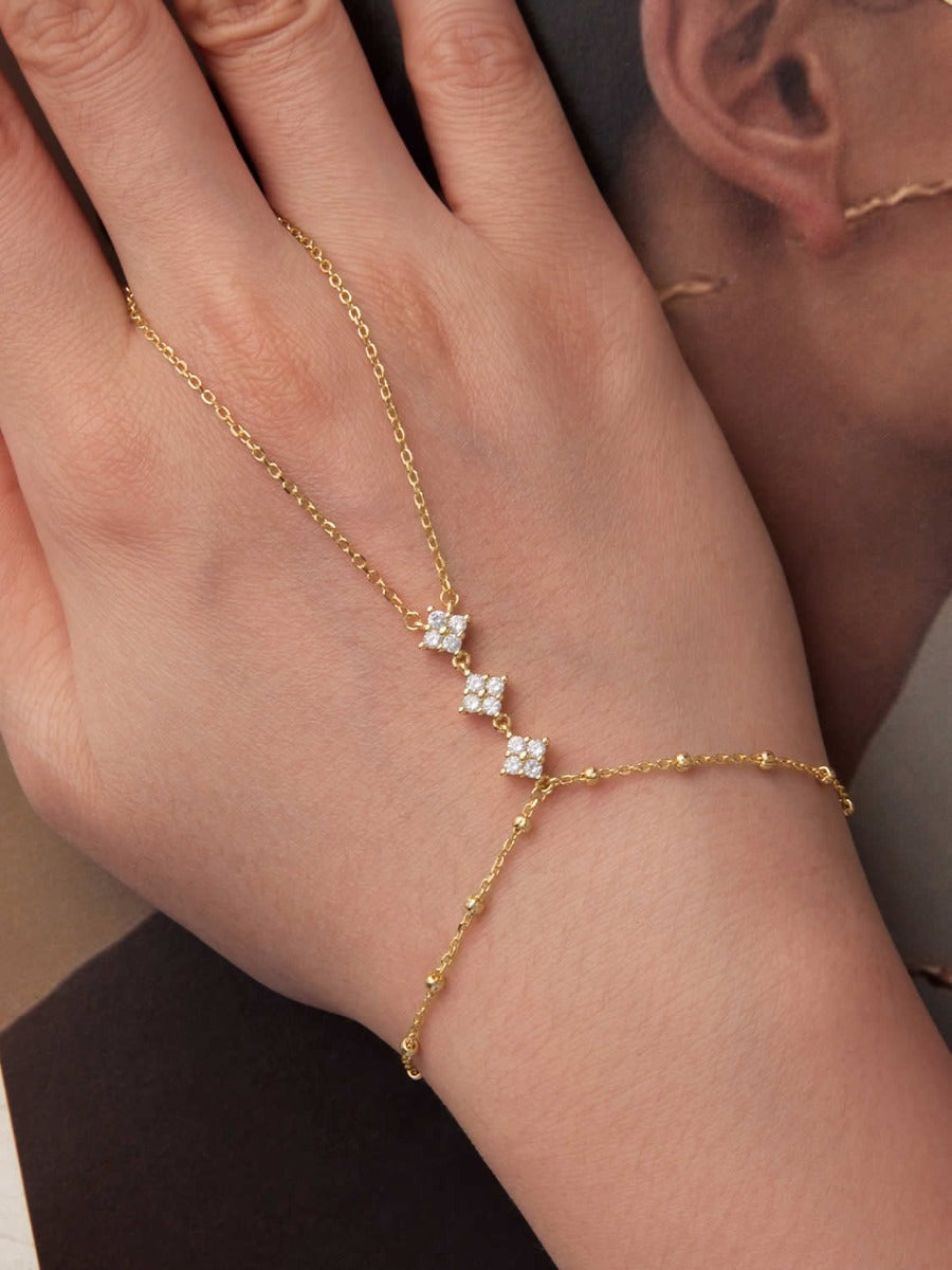 Bratara din argint Gold Celestial Touch