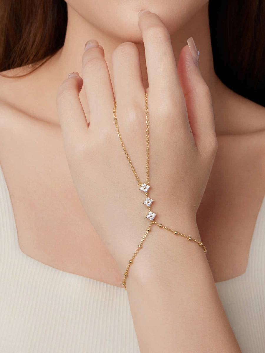 Bratara din argint Gold Celestial Touch