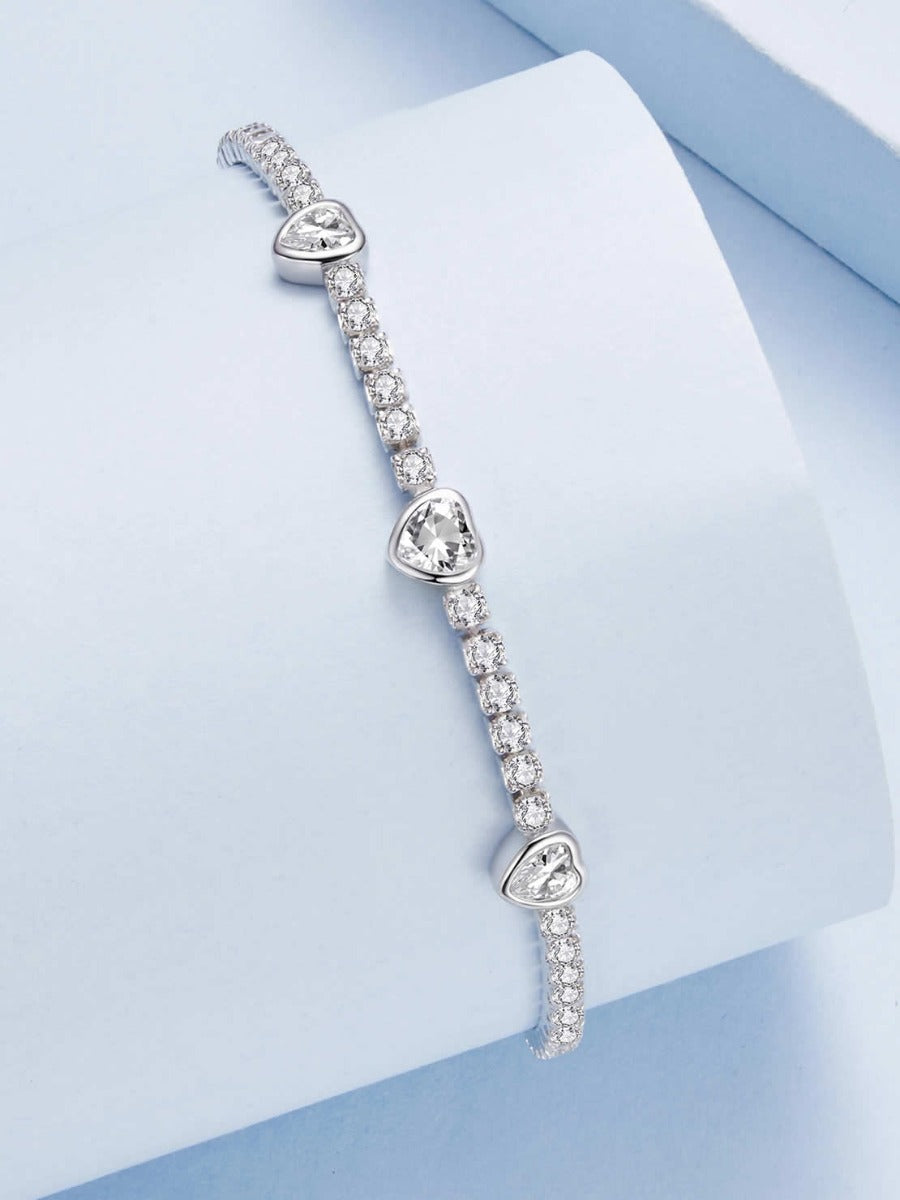 Bratara din Argint Hearts in Harmony