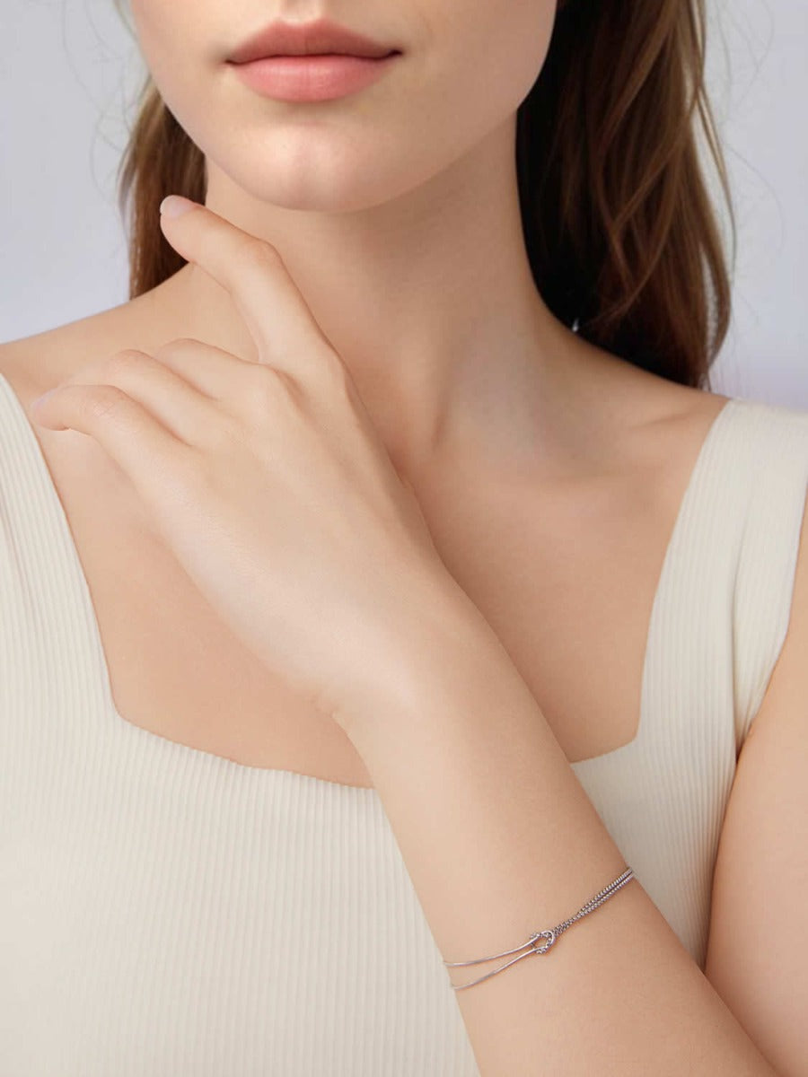 Bratara din argint Endless Bond