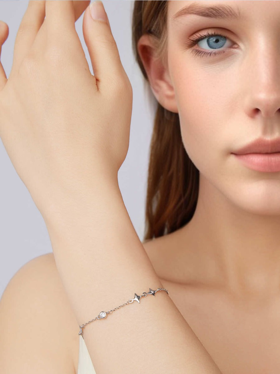 Bratara din argint Stellar Grace