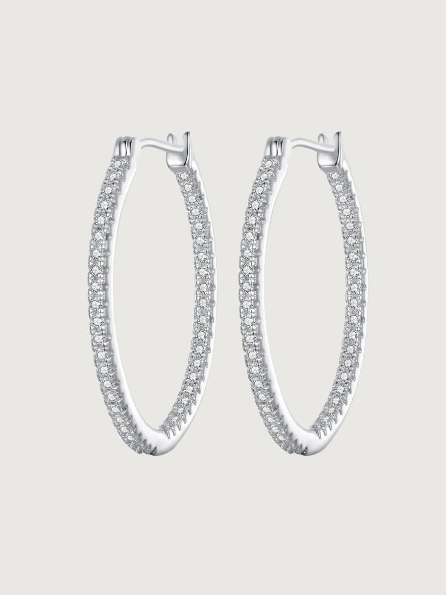 Cercei din argint Starry Night Large