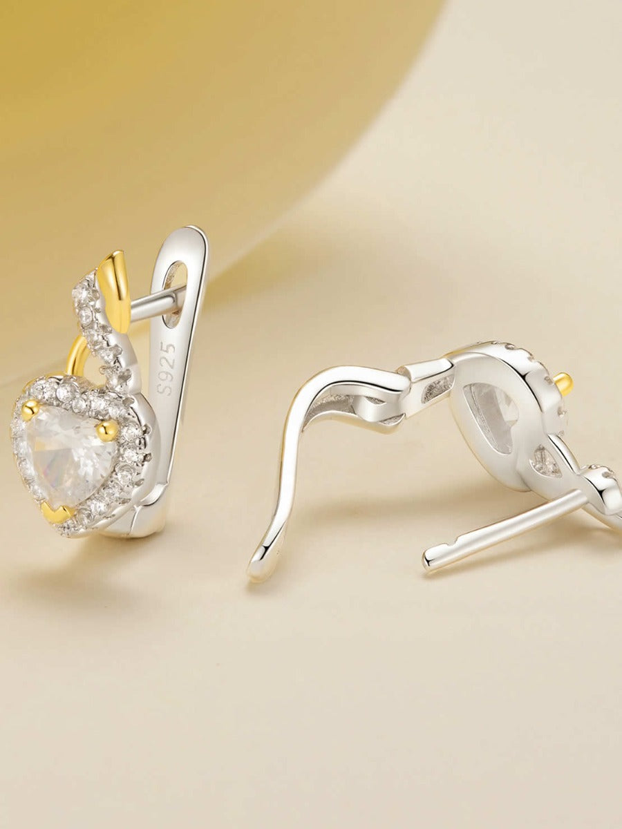 Cercei din Argint Enchanted Love