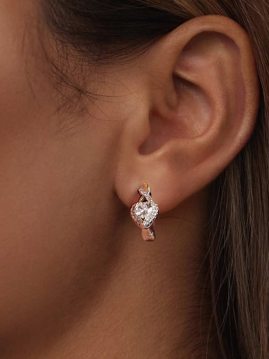 Cercei din Argint Enchanted Love