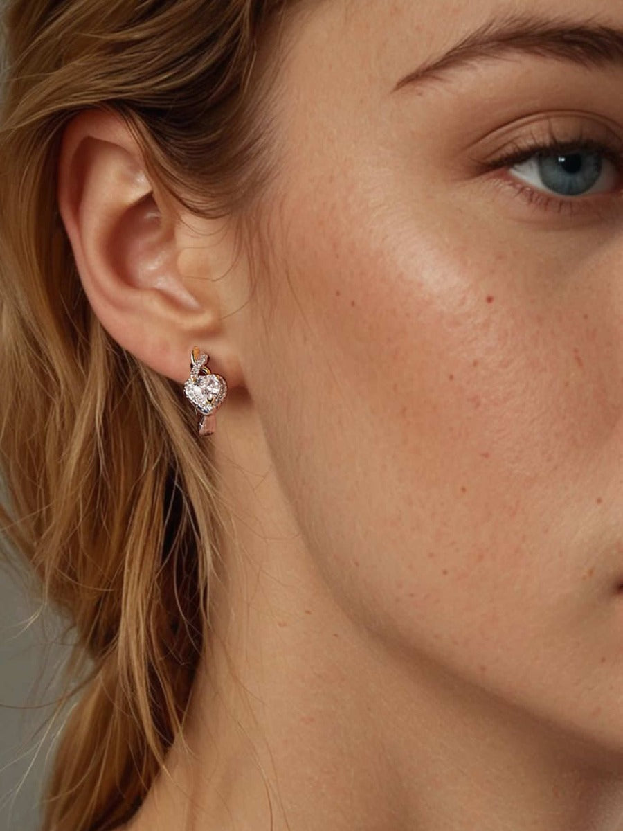 Cercei din Argint Enchanted Love