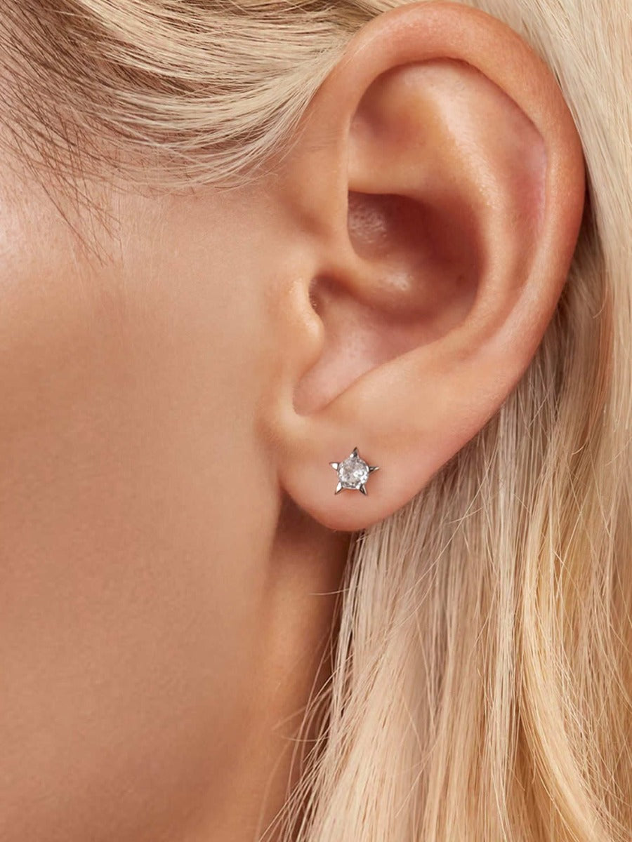 Cercei din Argint Stellar Spark