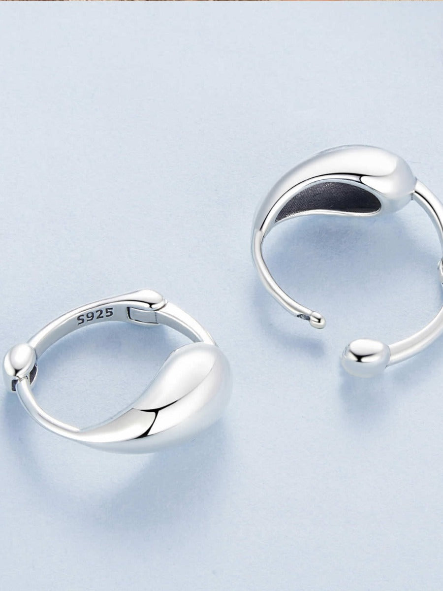 Cercei din Argint Silver Flow