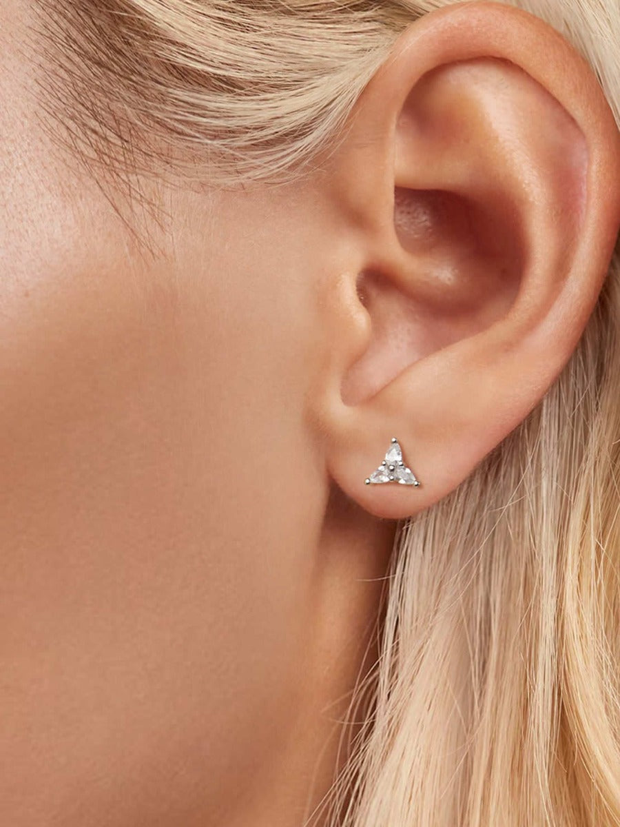 Cercei din Argint Trinity Spark