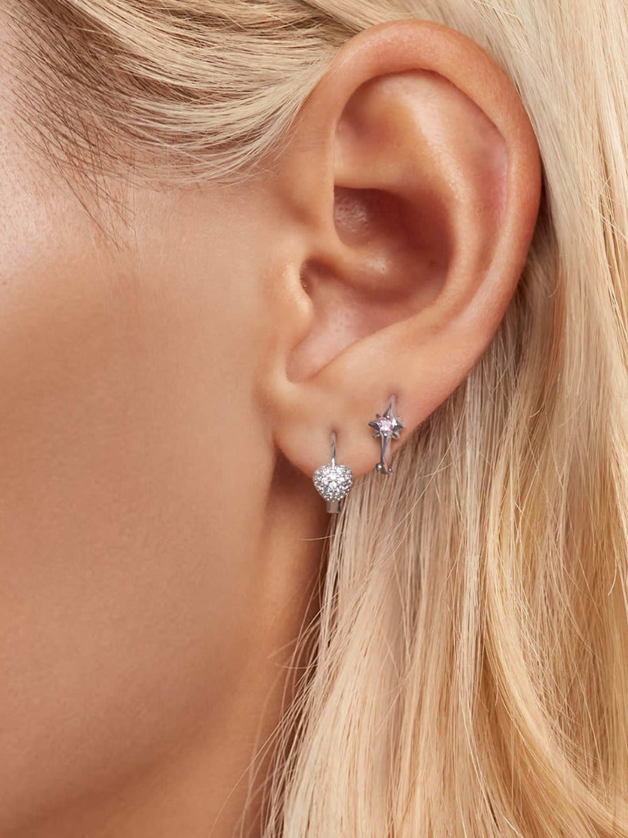 Cercei din Argint Celestial Love