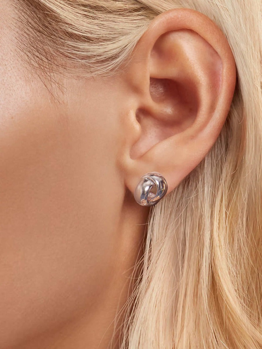 Cercei din Argint Infinite Loop