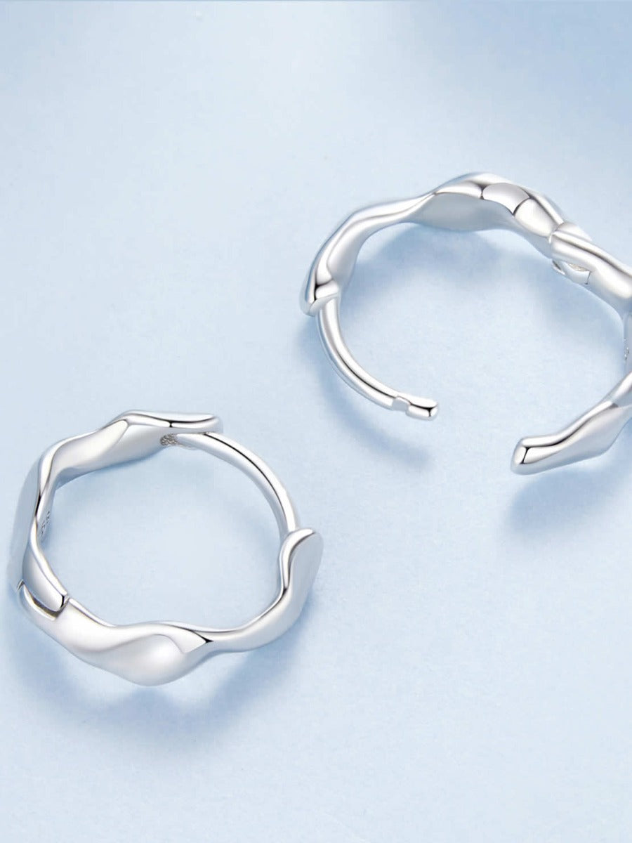 Cercei din Argint Fluid Motion