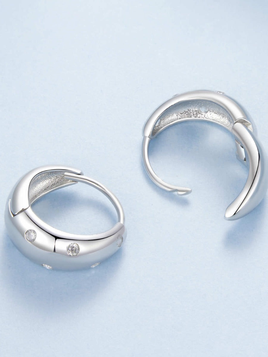 Cercei din Argint Lustrous Dots