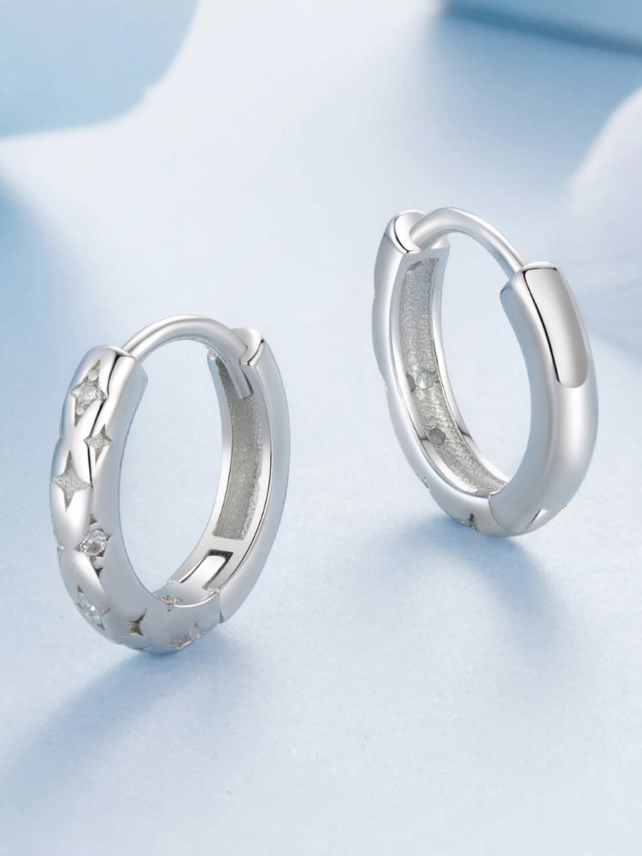 Cercei din Argint Cosmic Glow