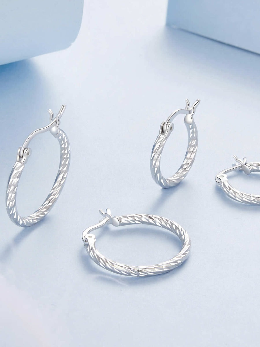 Cercei din Argint Diamond Light S