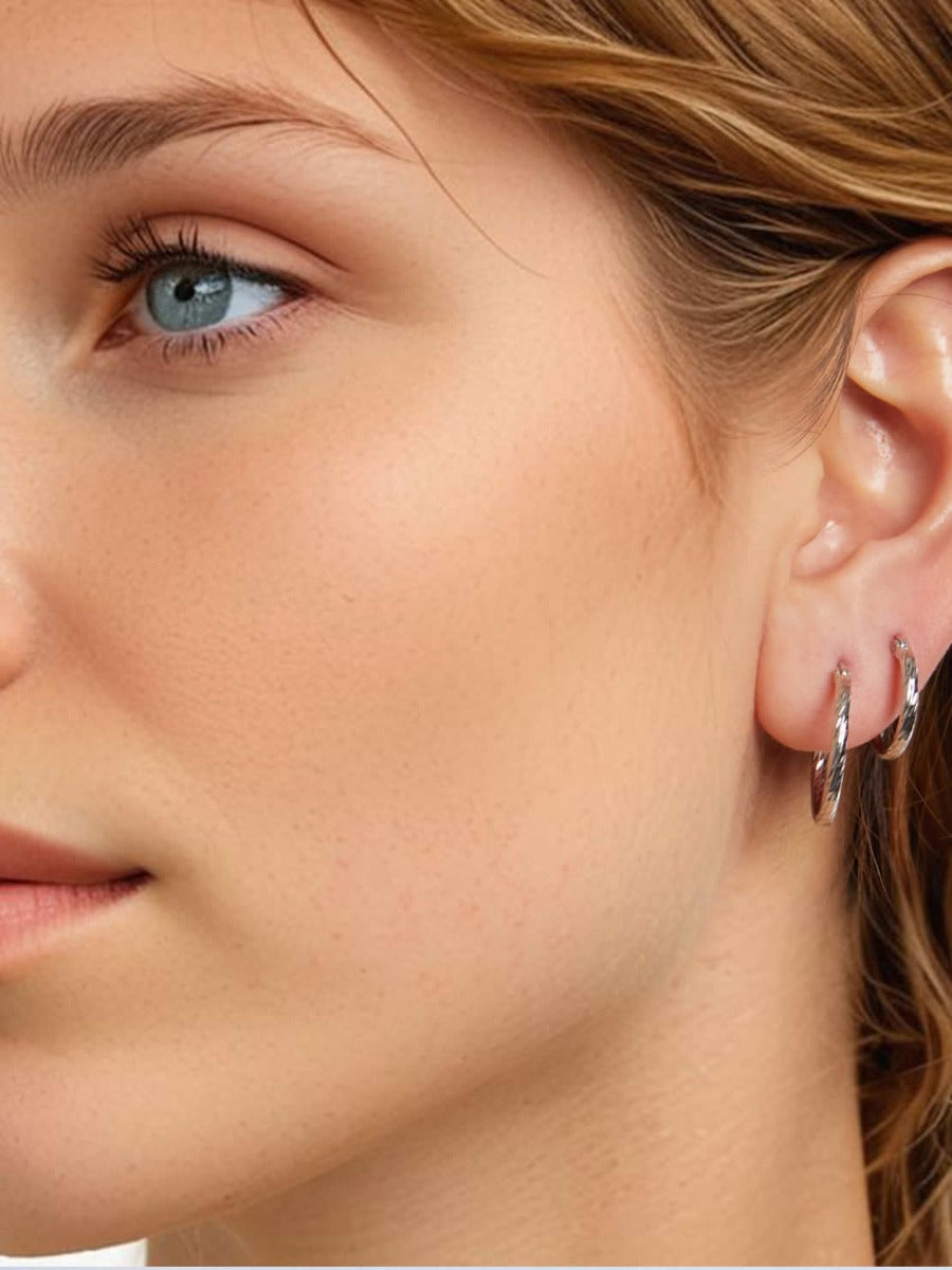 Cercei din Argint Diamond Light S