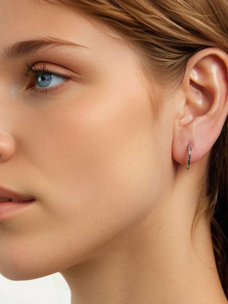 Cercei din Argint Stardust Hoops S