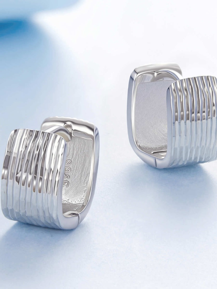 Cercei din Argint Urban Texture