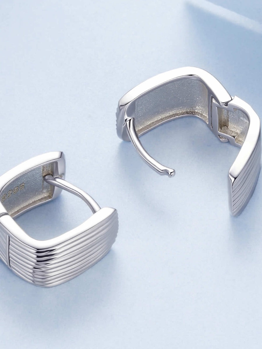 Cercei din Argint Urban Texture