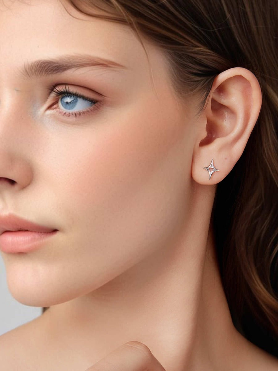 Cercei din Argint Heartbeam