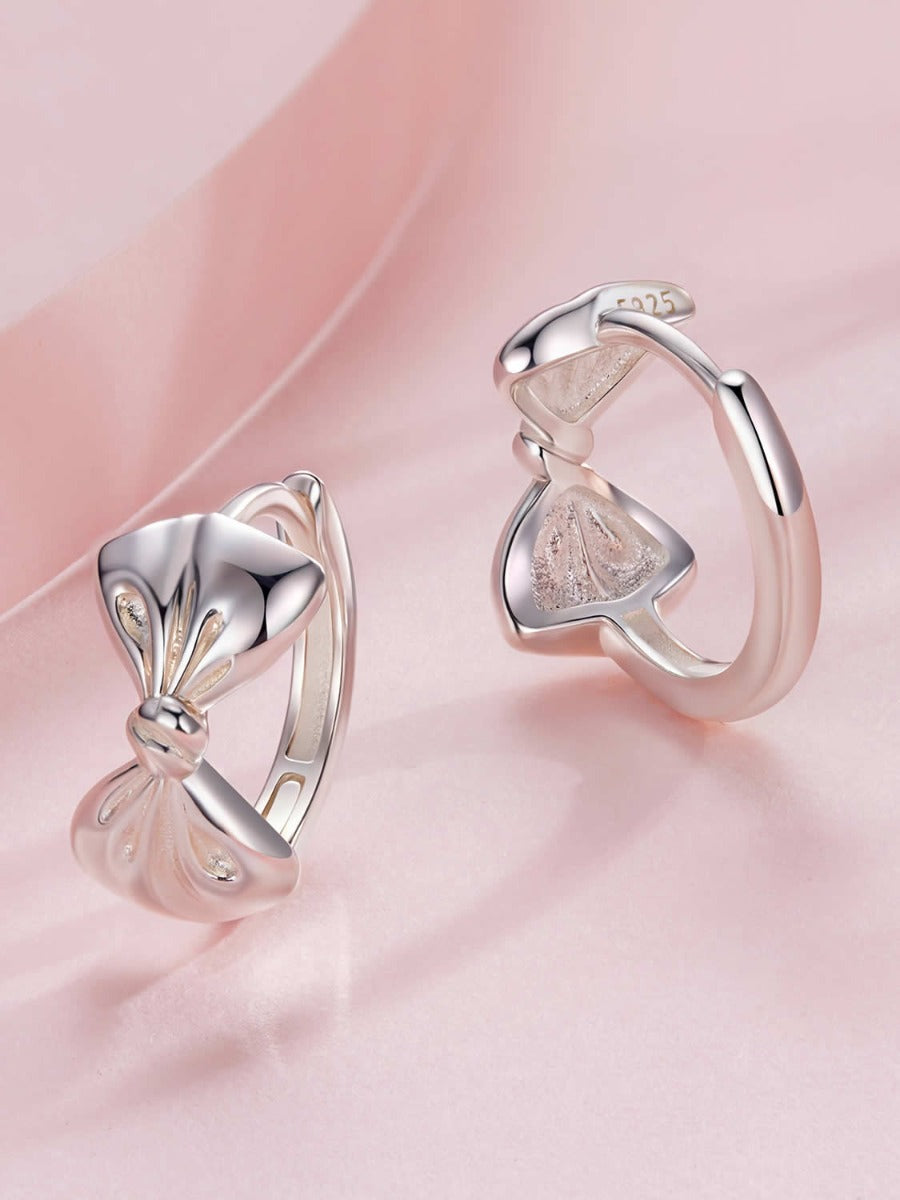 Cercei din Argint Velvet Bow