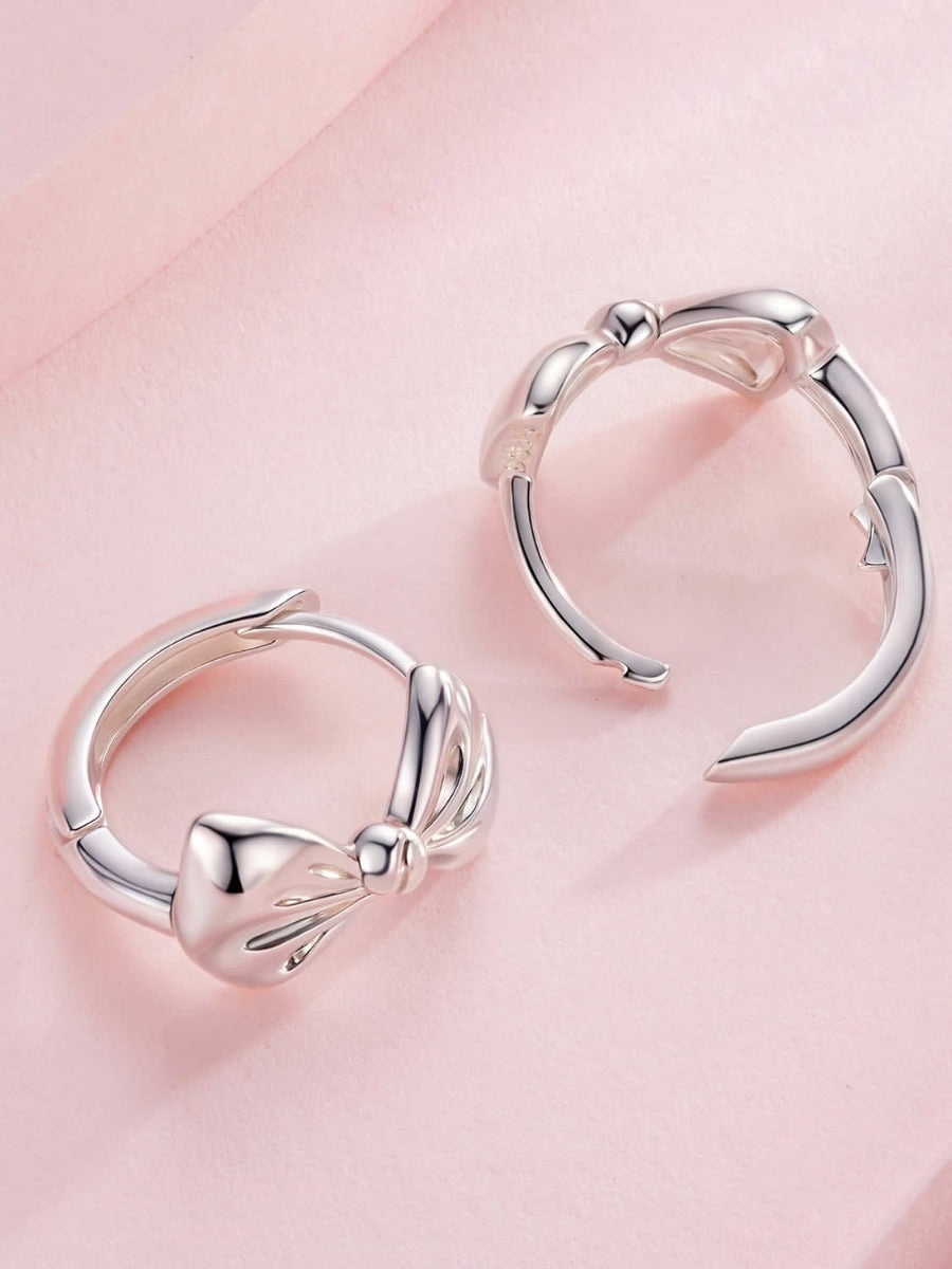 Cercei din Argint Velvet Bow