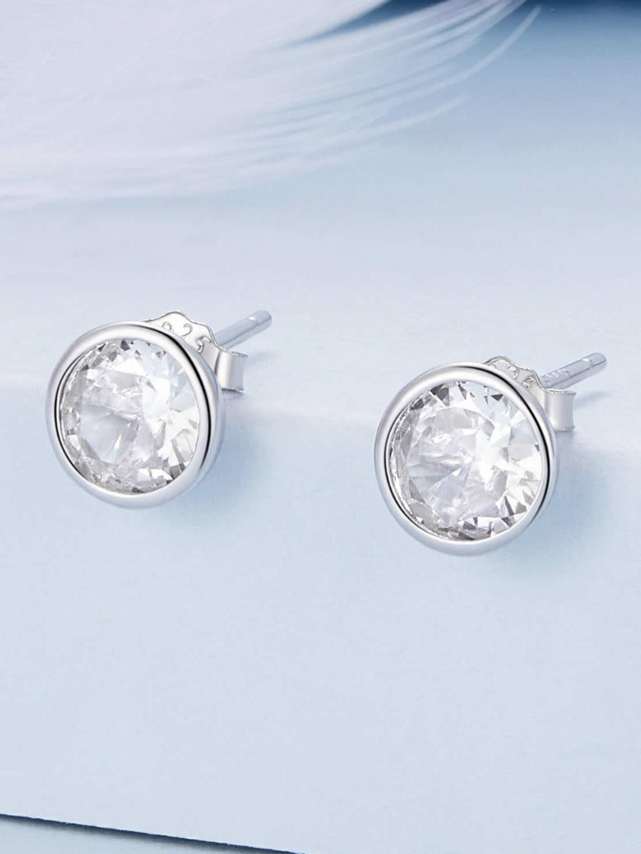 Cercei din Argint Radiant Spark