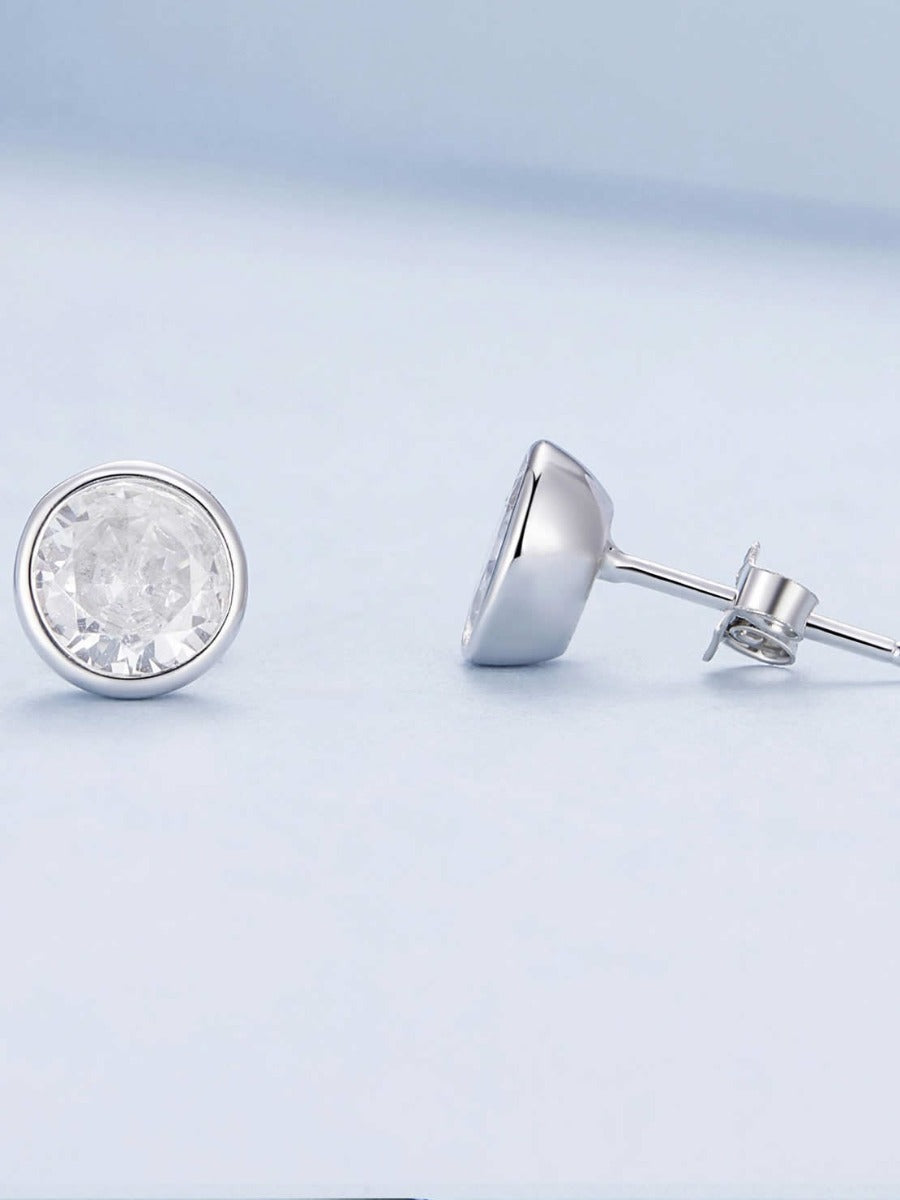 Cercei din Argint Radiant Spark