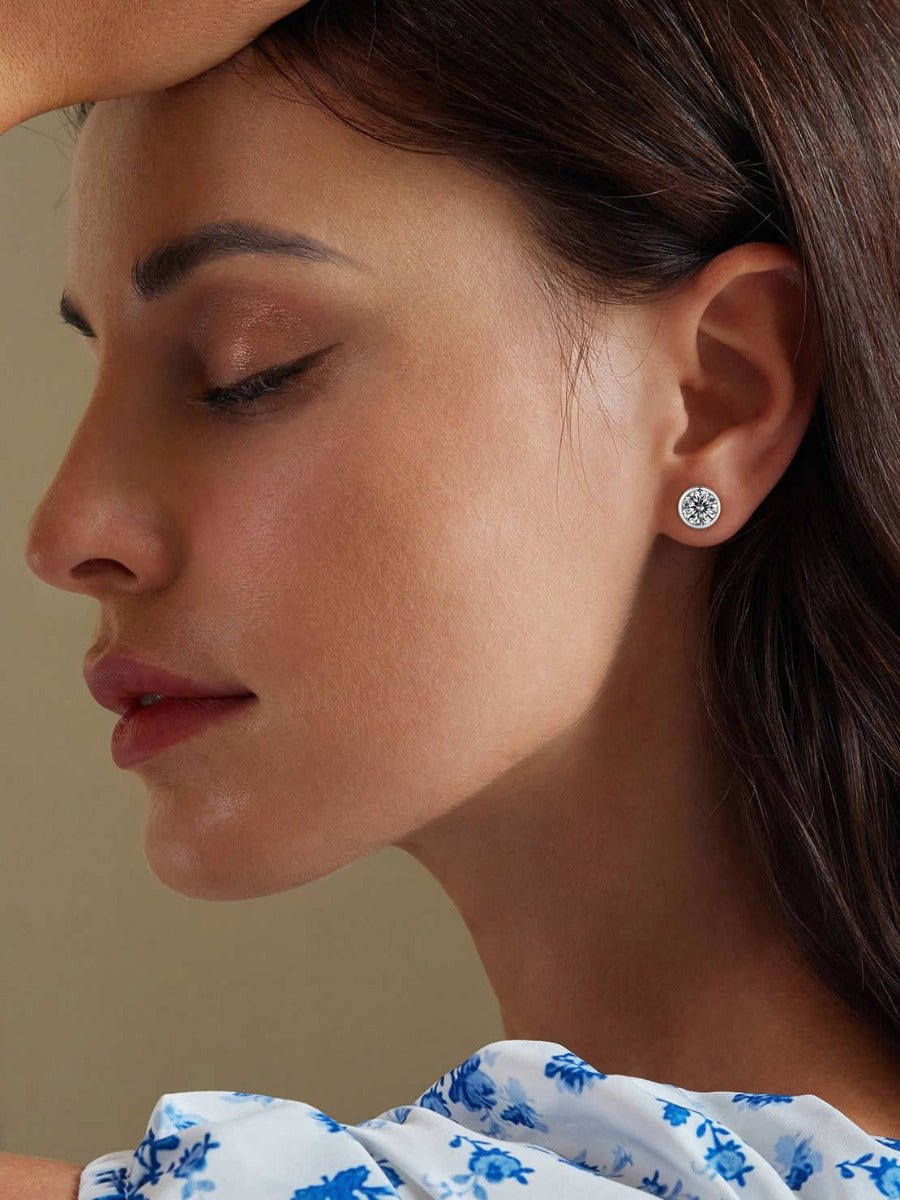 Cercei din Argint Radiant Spark