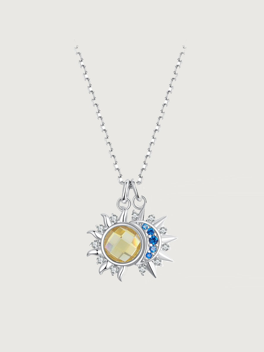 Colier din Argint Symphony of Sun and Moon