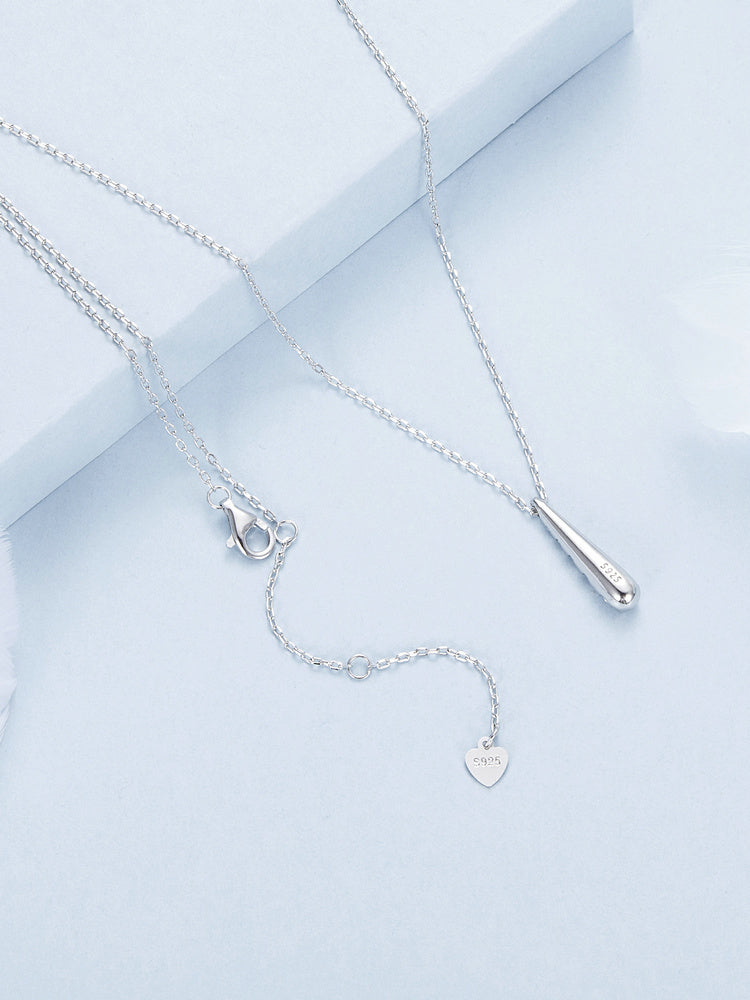 Colier din argint Luminous Drop