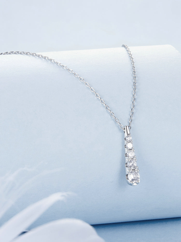 Colier din argint Luminous Drop