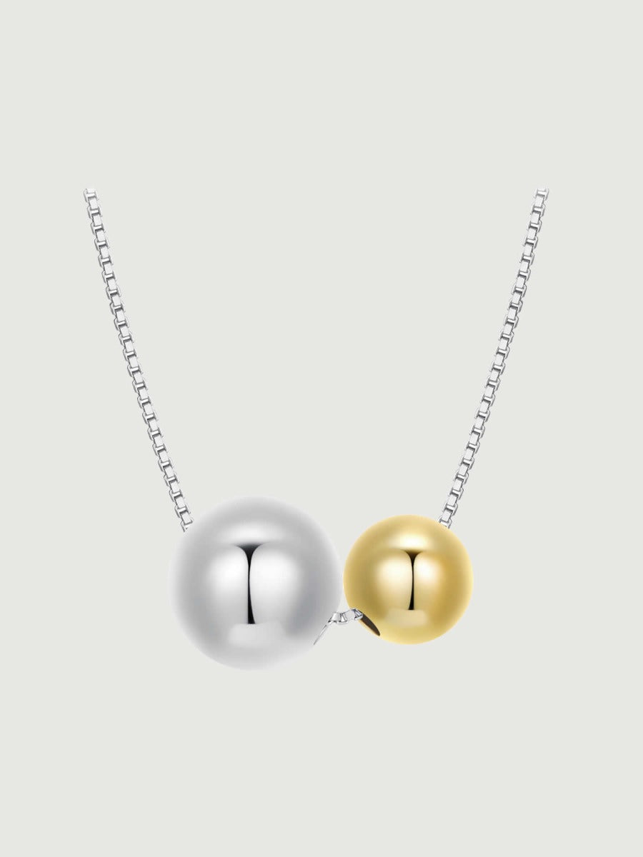 Colier din argint Unity Spheres
