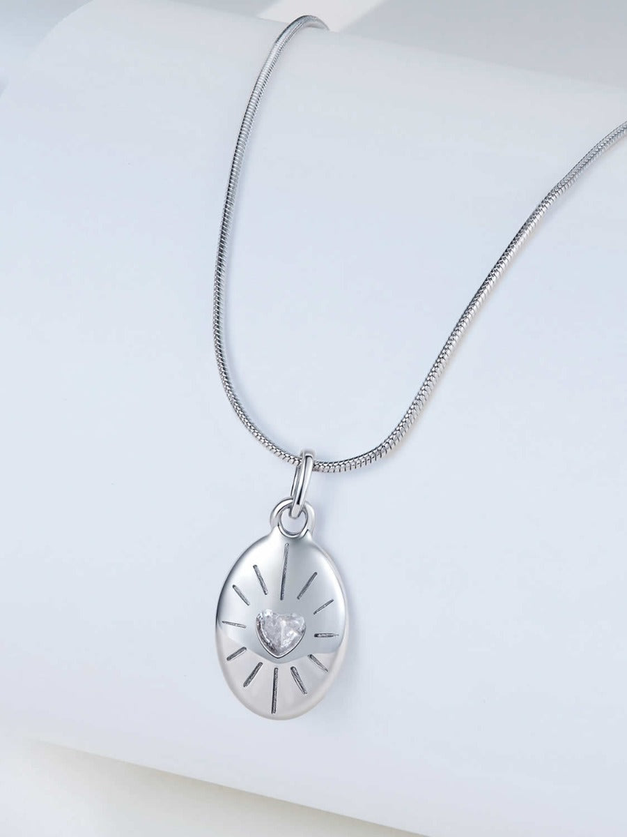 Colier din Argint Heartbeam