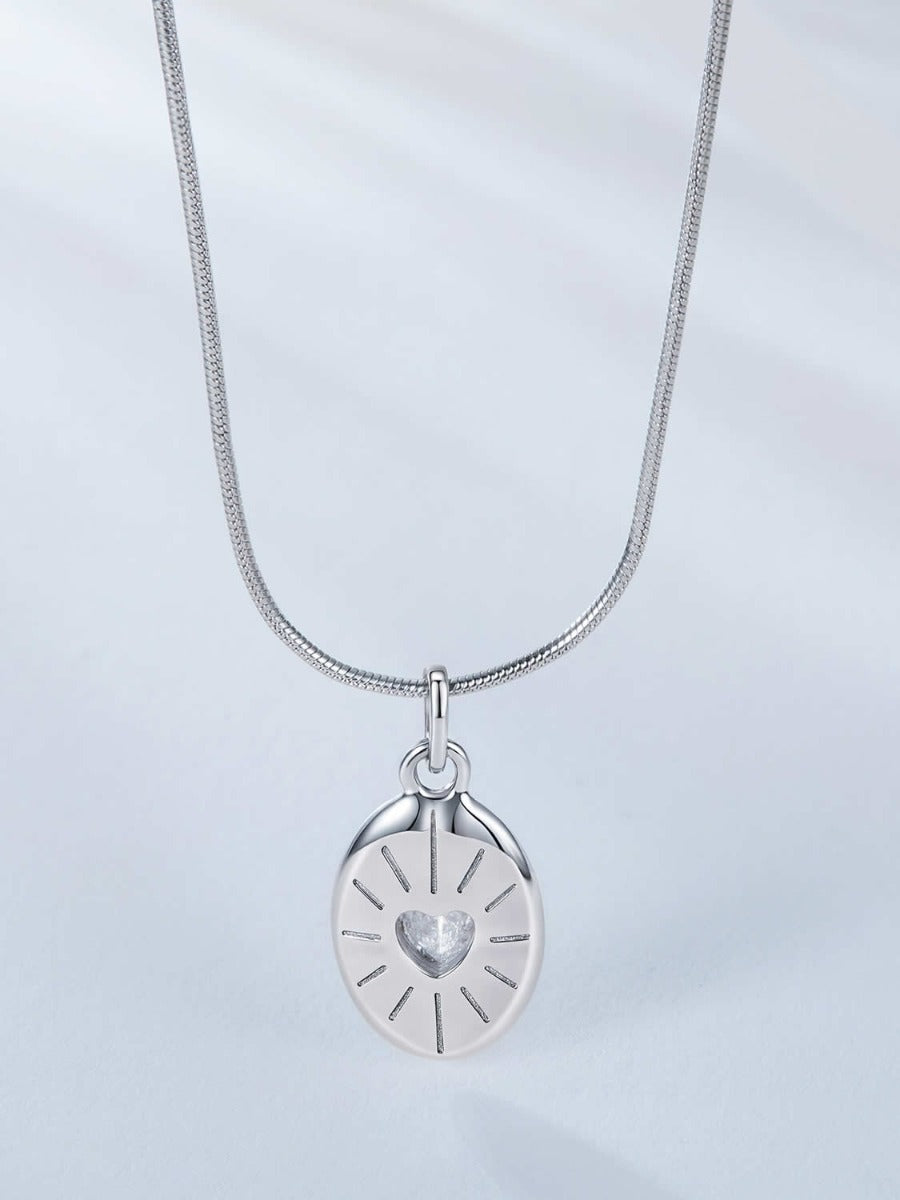 Colier din Argint Heartbeam