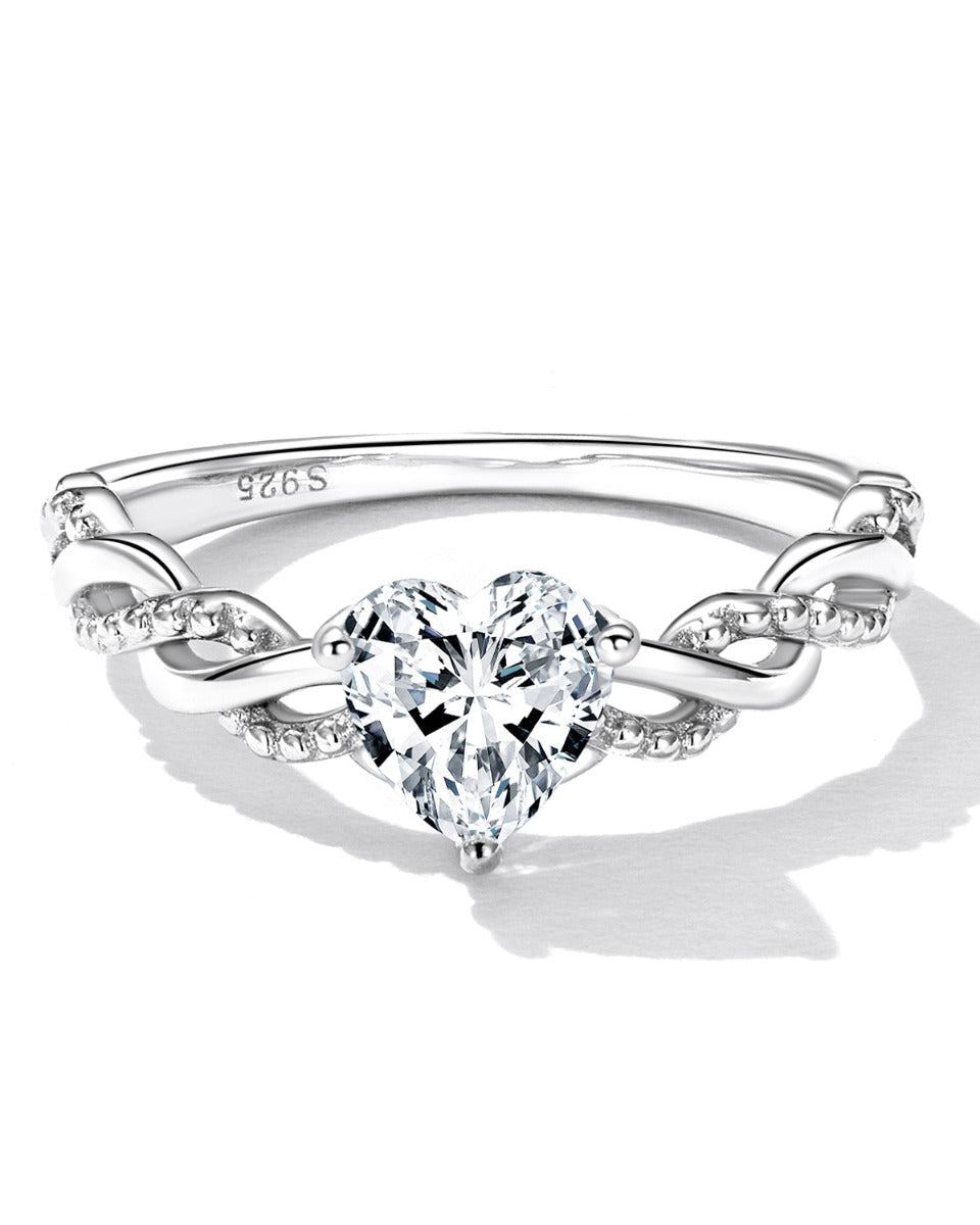 Inel din Argint Romantic Love