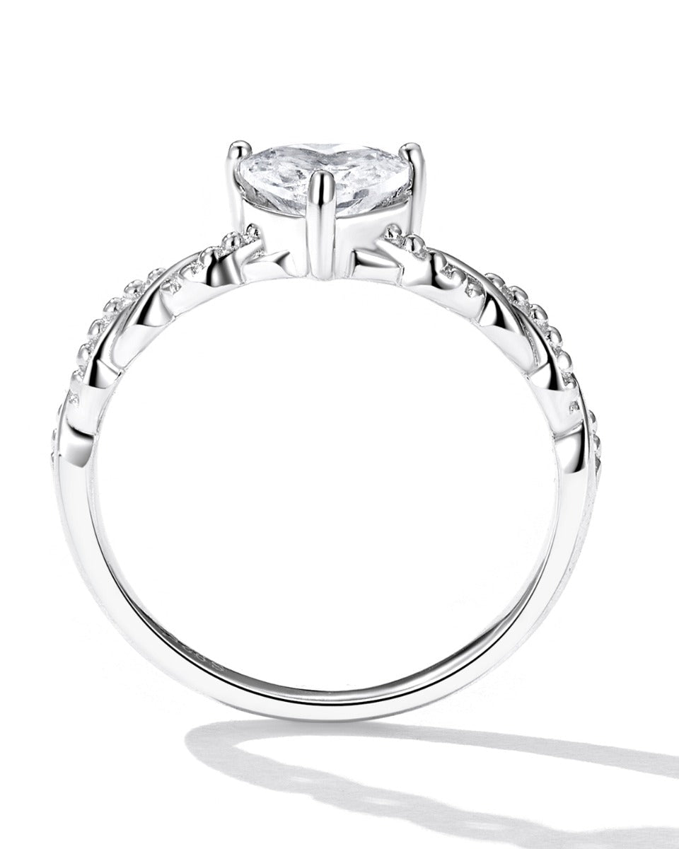 Inel din Argint Romantic Love