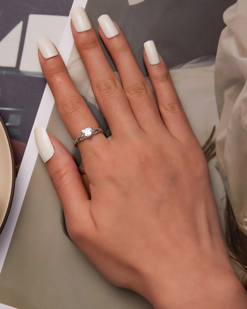 Inel din Argint Romantic Love