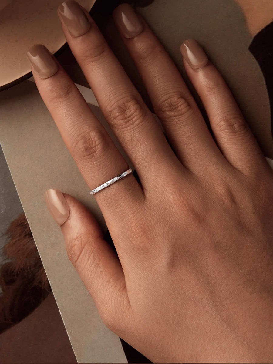 Inel din Argint Luminous Facet