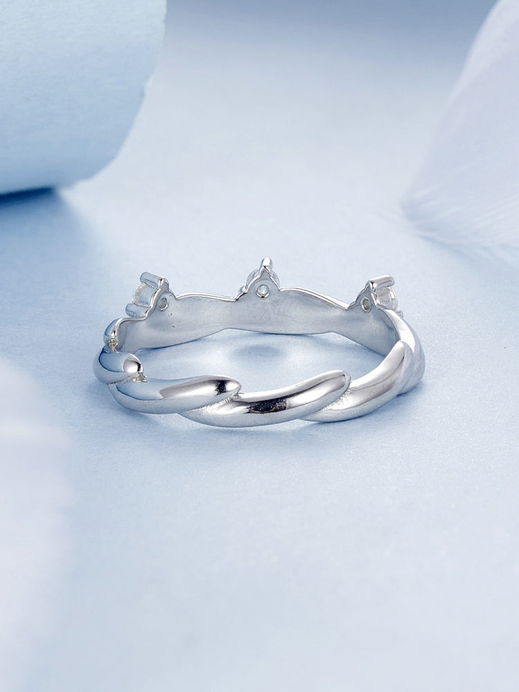 Inel din Argint Twilight Weave