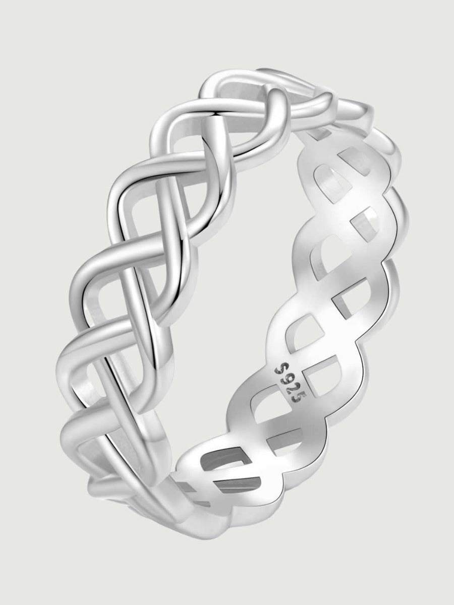 Inel din Argint Eternal Weave