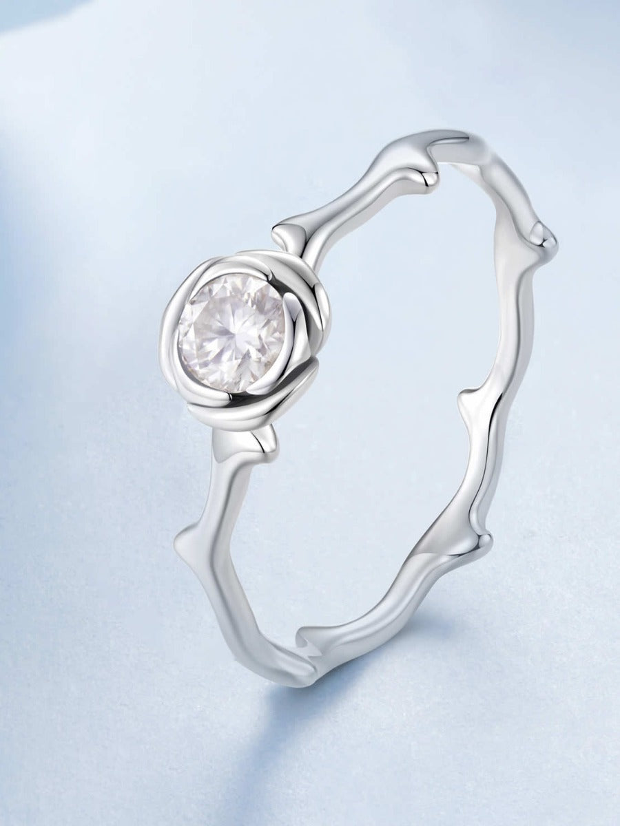 Inel din Argint Whispering Rose