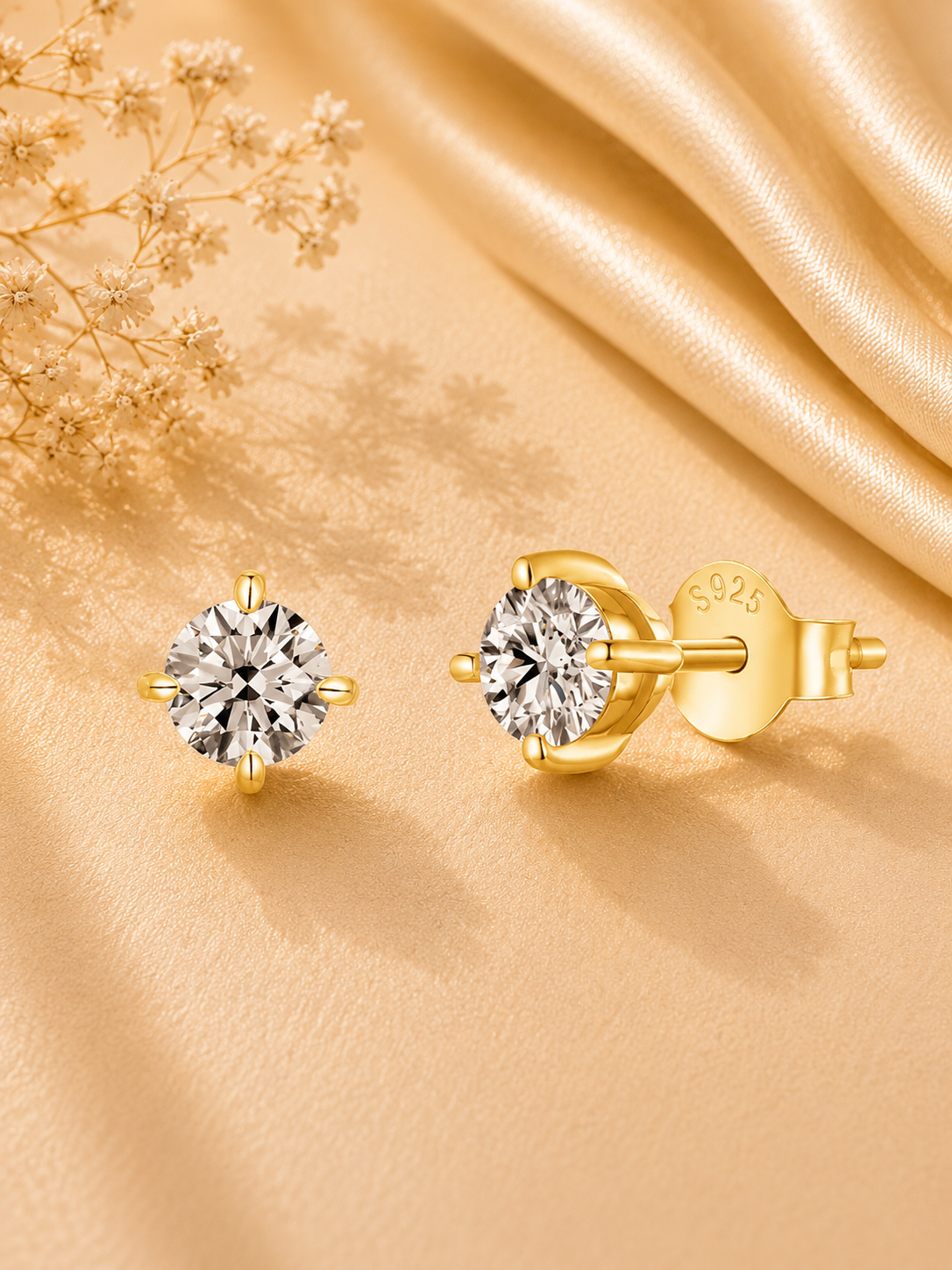 Cercei cadou premium cu moissanite lifestyle
