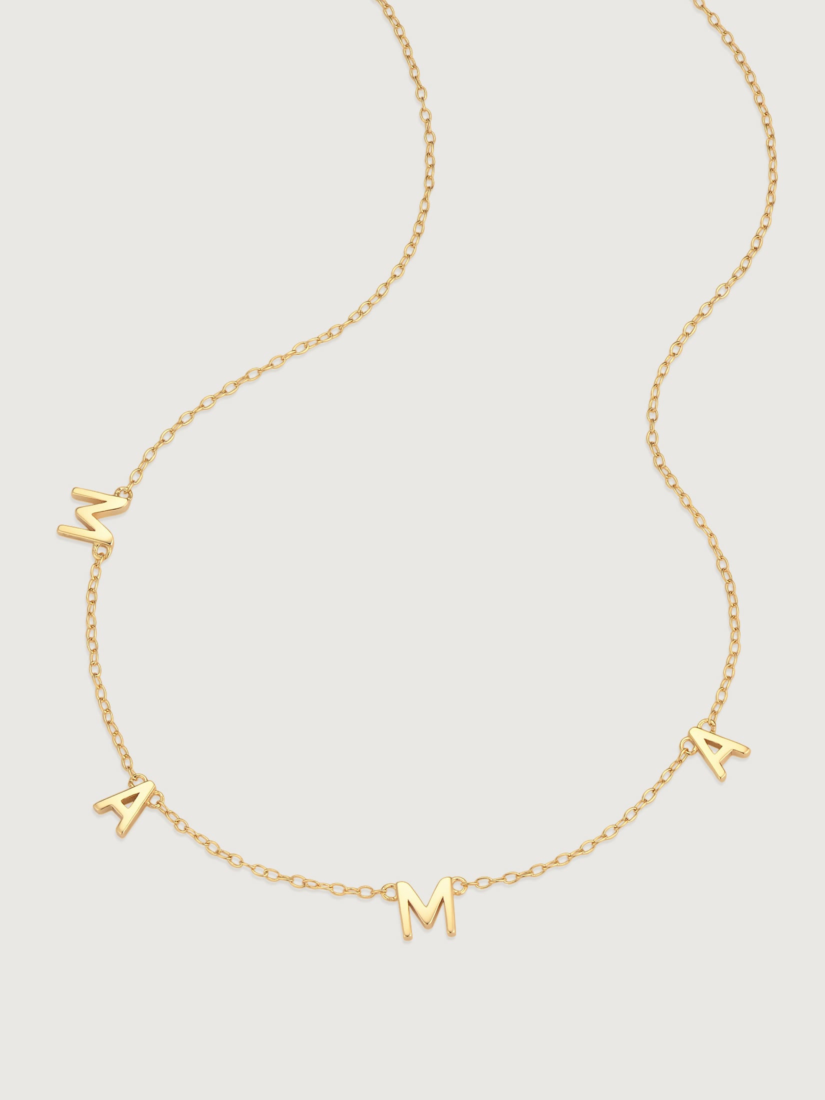 Colier din argint 925 placat cu aur pentru mama Gold Mama’s Treasure