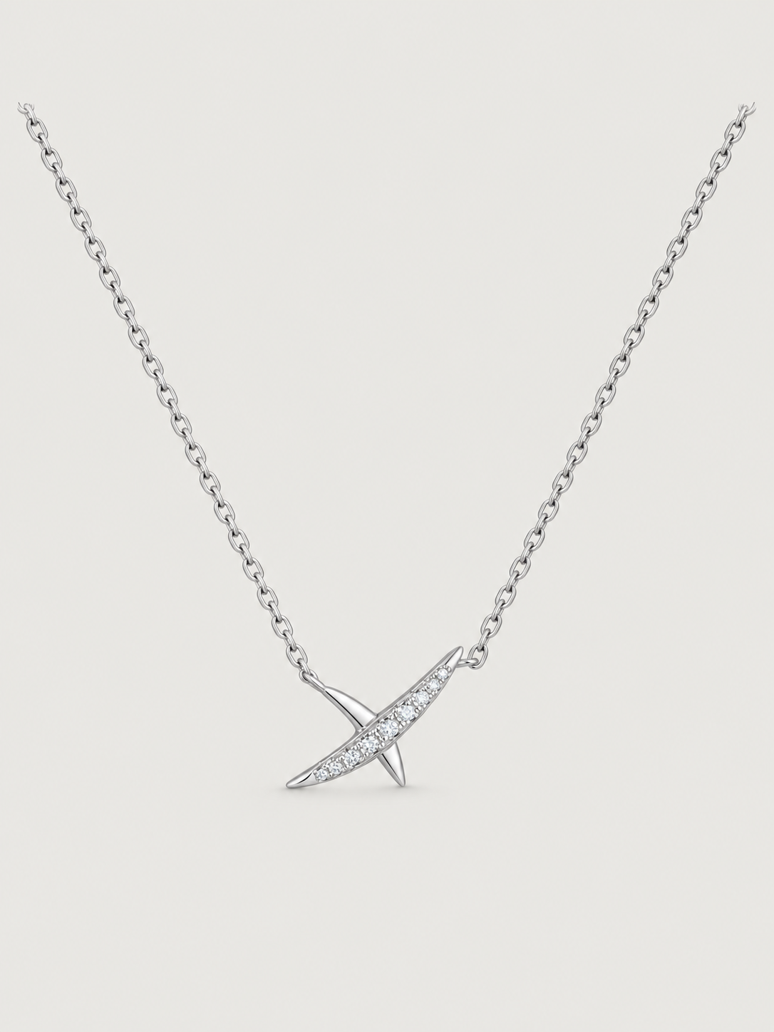 Colier din Argint Zirconii 5A Shooting Star