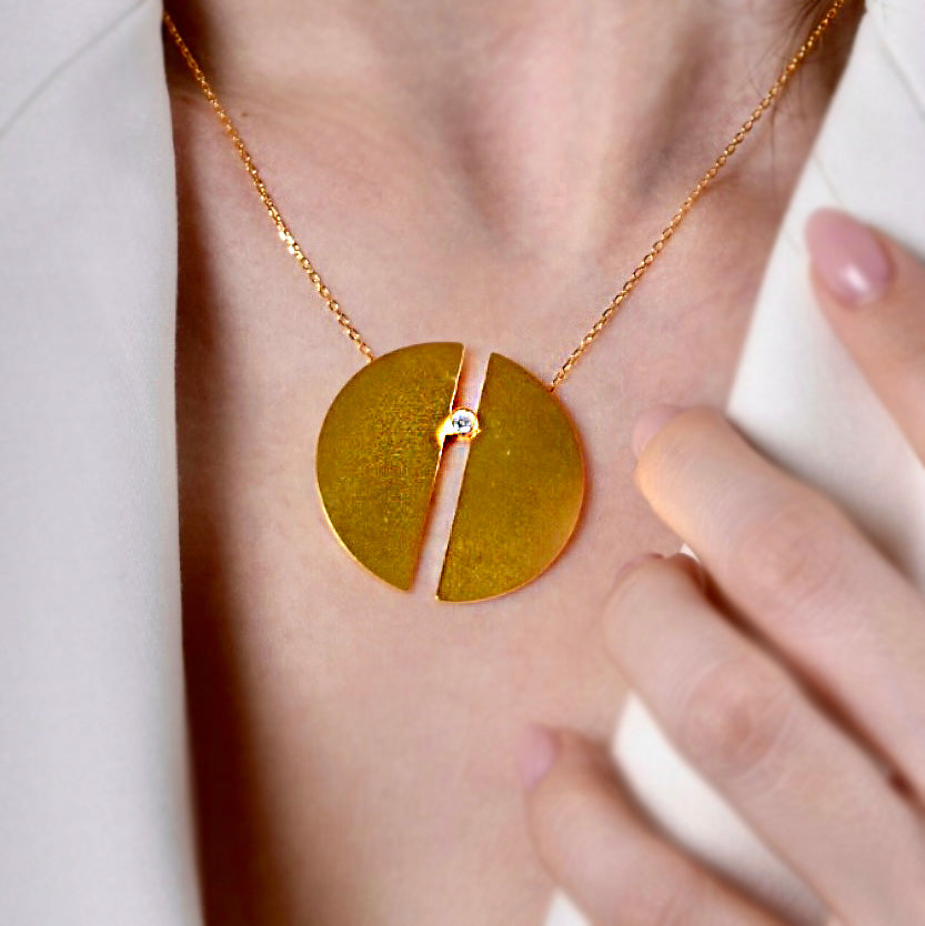 Colier din Argint Luxor Collection Cleopatra Gold Small