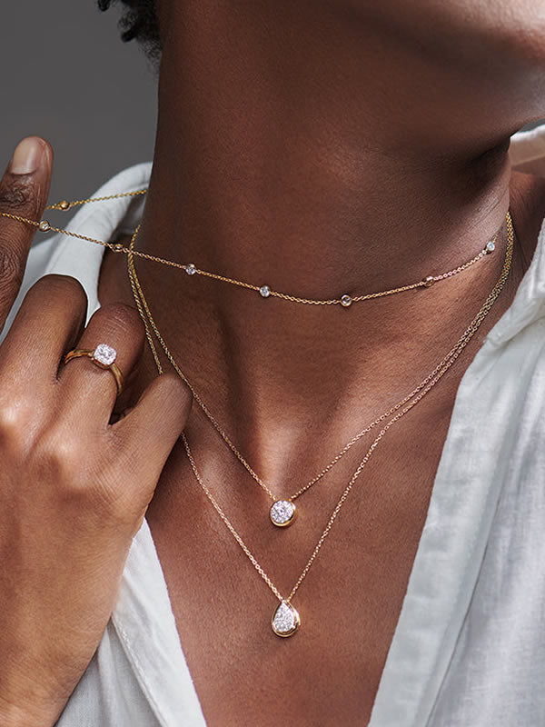 Colier elegant din argint ideal pentru cadou