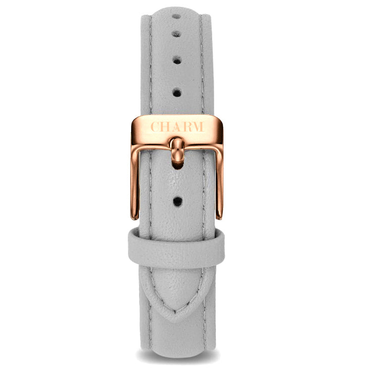 Infinity - 18mm Natural Leather Grey