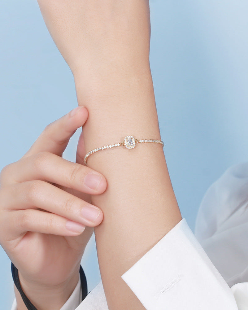 Bratara din Argint Tennis Elegance