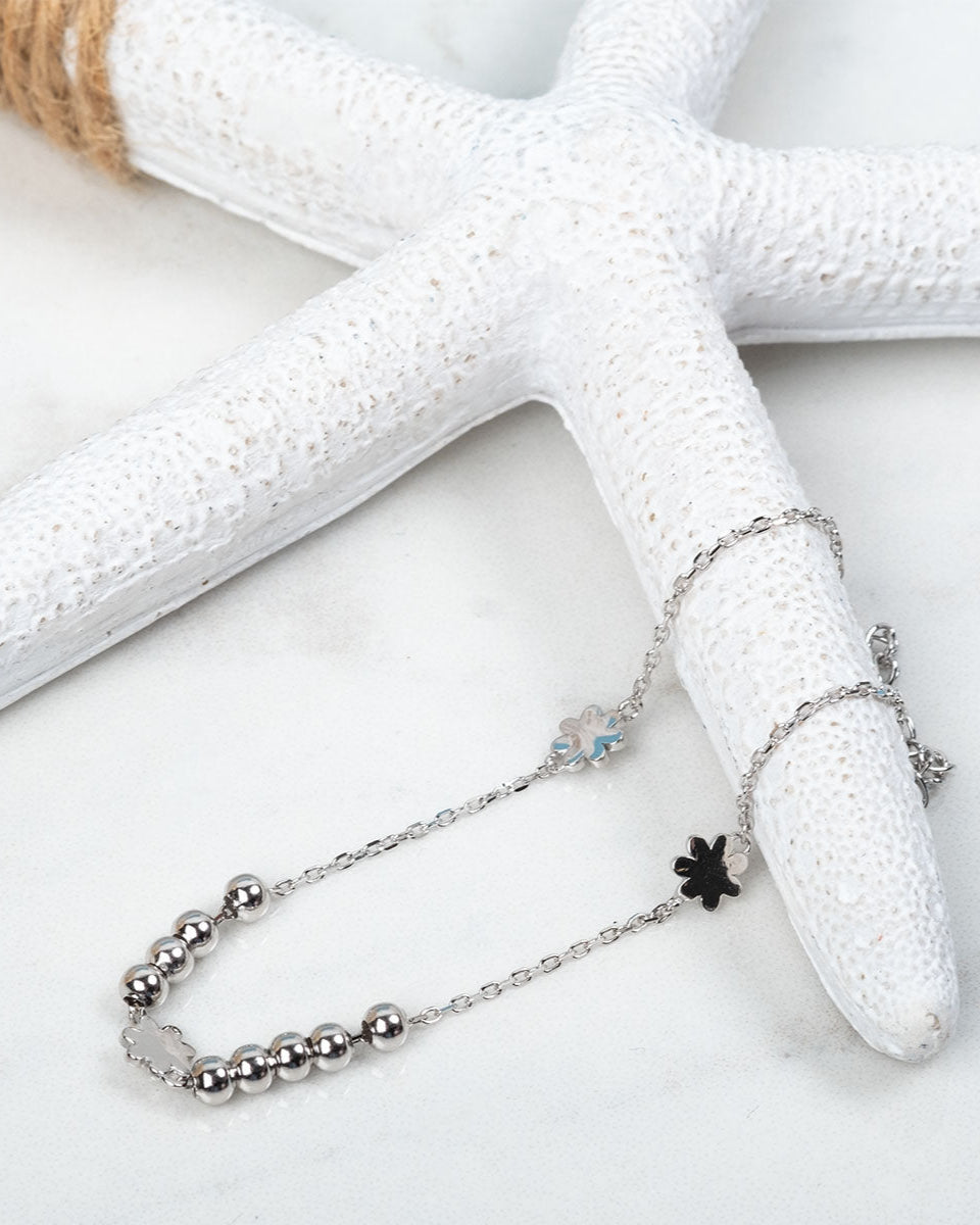 Bratara din Argint White Daisy