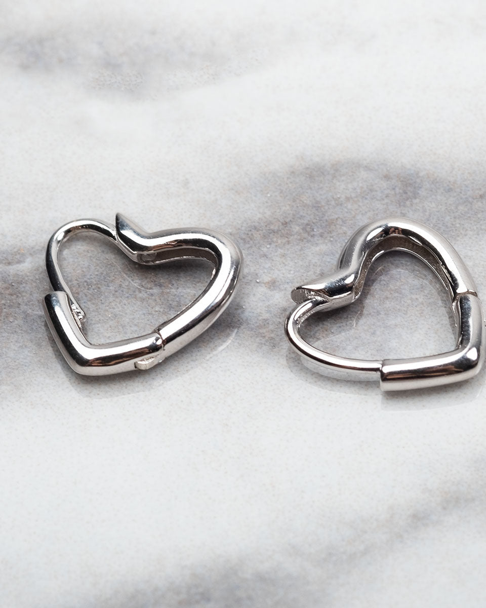 Cercei din Argint Metal Love